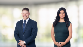 Dylan Fisher and Sarah Rustomji