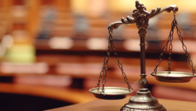 Symbol of law and justice, law and justice concept.
