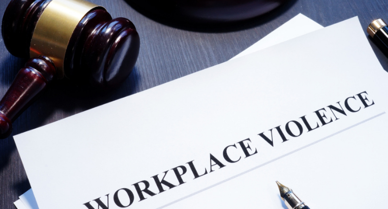 Document about Workplace Violence in a court