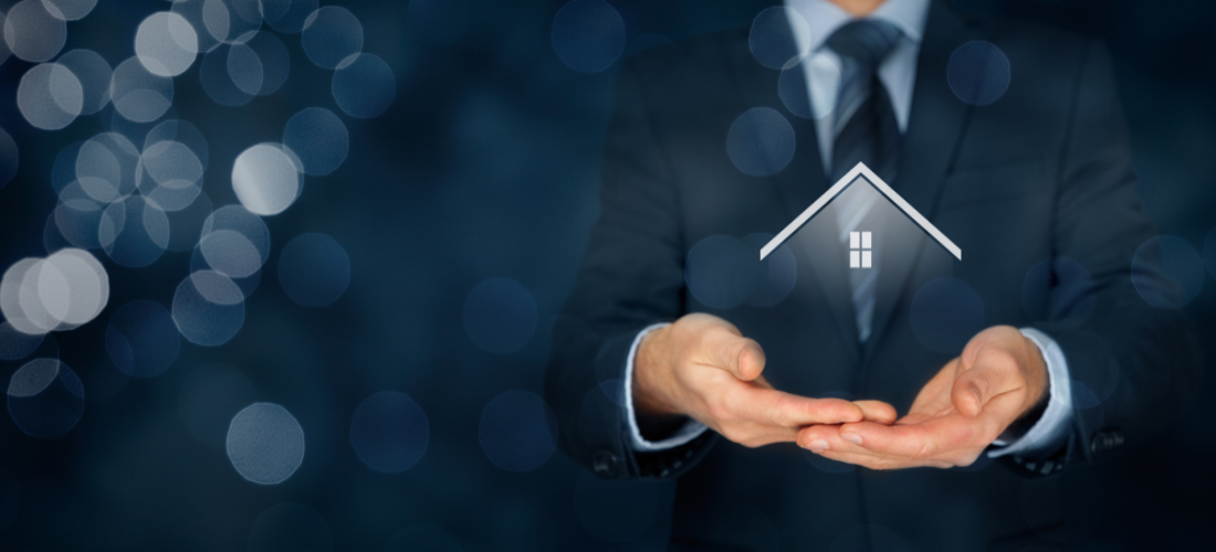 Real estate agent offer house.
