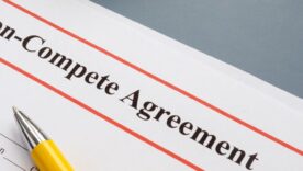 Non compete agreement ready for signing