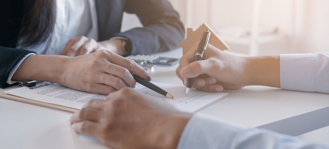 Business concept and contract signing