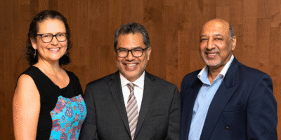 Jennifer David , Ahmed Bulbulia and Prakash Diar