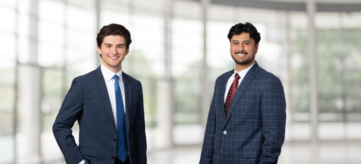 James Moskowski and Harinder Singh