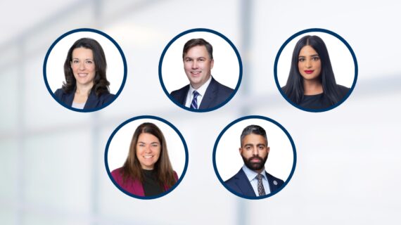 Andreea Muth, Jeffrey Percival, Neeta Sandhu, Catherine DiMarco and Monty Dhaliwal